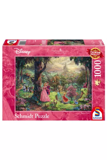 Puzzle 1000 el. �pi�ca Kr�lewna 3 Schmidt - Thomas  Kinkade