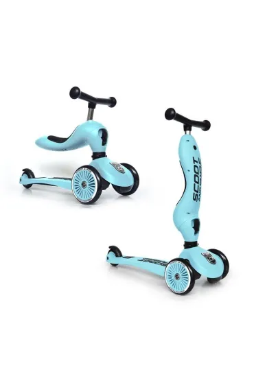 Highwaykick 1 2w1 Je�dzik i hulajnoga tr�jko�owa 1-5 lat Blueberry Scootandride
