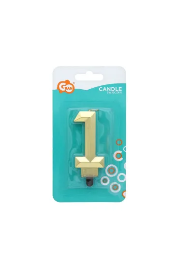 Godan �wieczka Cyfra 1 Diament 7.6cm