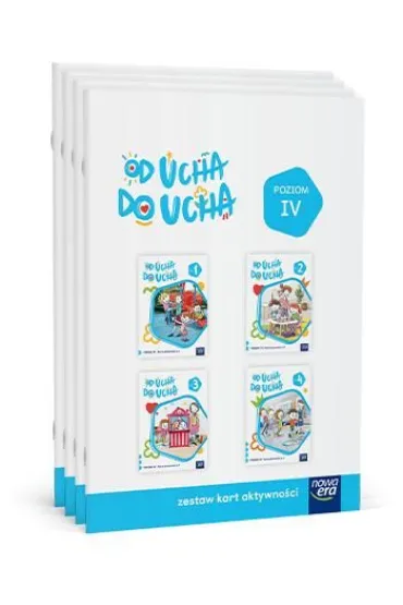 Od ucha do ucha. 6-latki. Poziom 4. Zestaw kart aktywno�ci - Anna Stalmach-Tkacz, Karina Mucha