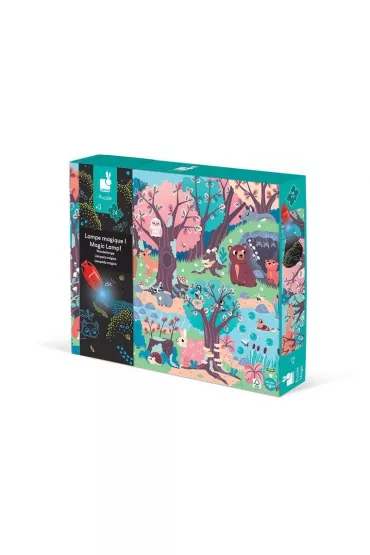 �wiec�ce puzzle z mini-lampk� UV Las Janod