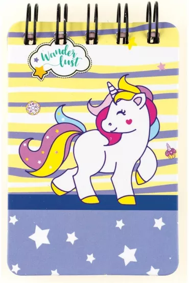 Centrum Notes na spirali Unicorn 55 kartek