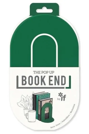 If Book End Podp�rka pod ksi��ki ciemny zielony