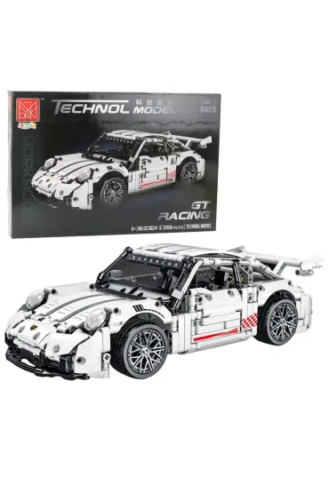 Klocki Samoch�d GT Racing Bia�y 1:14 1268el