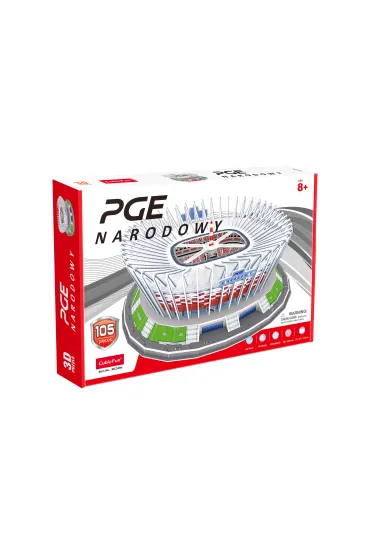 Puzzle 3D 105 el. Stadion PGE Narodowy Cubic Fun