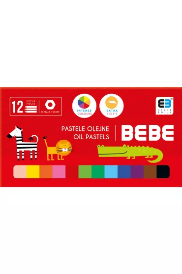 Interdruk Pastele olejne B&B Kids 12 kolor�w