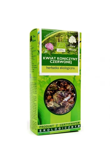 Dary Natury Herbatka kwiat koniczyny czerwonej 25 g Bio