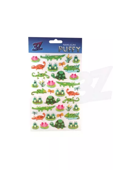 3Z Naklejki Puffy Gady i p�azy