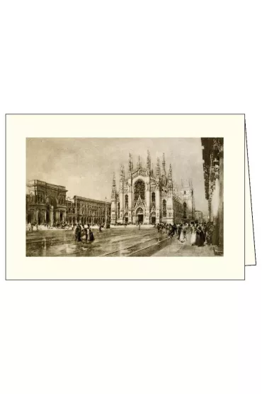 Rossi Karnet z kopert� ITW 014 Milano Piazza del Duomo