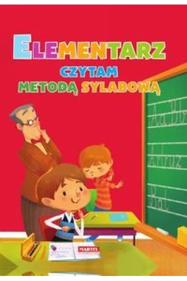 Elementarz. Czytam metod� sylabow� (czerwona)