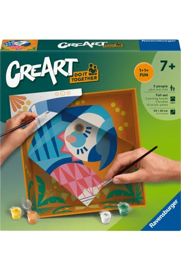 CreArt Do it together: Papuga Ravensburger