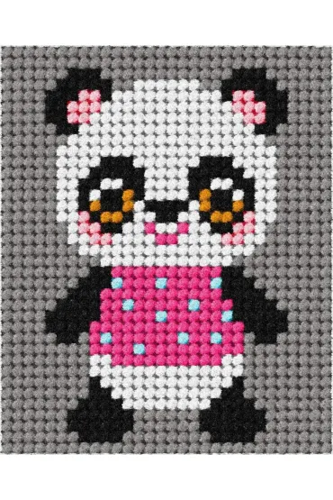 Haft. Moje pierwsze wyszywanie - Panda Anex-bis