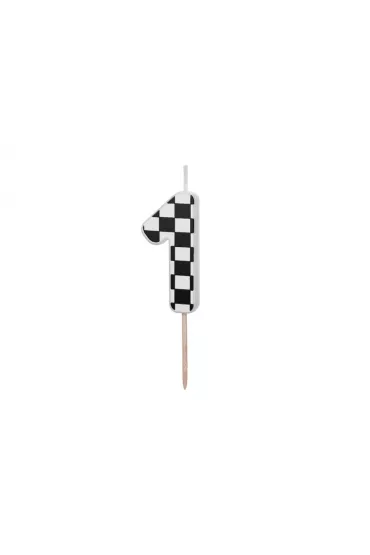 PartyDeco �wieczka urodzinowa 1 5.5cm