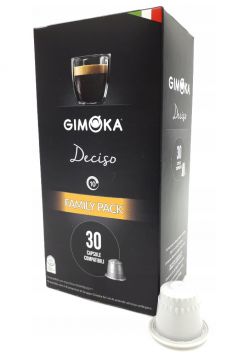 Gimoka Kawa kapsuki Deciso Nespresso 30 szt.