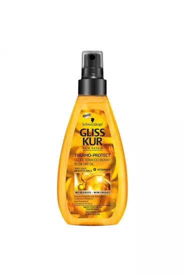 Gliss Kur Thermo-Protect Blow-Dry Oil olejek termoochronny do w�os�w 150 ml