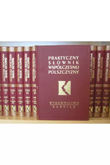 KOMPLET: Praktyczny s�ownik wsp�czesnej polszczyzny - 49 TOM�W ! - Halina Zg�kowa - Halina Zg�kowska