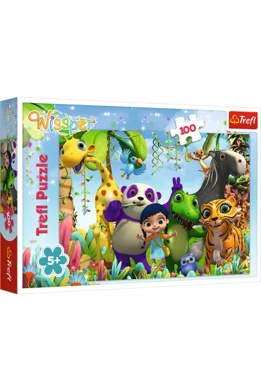 Puzzle 100 Wissper i przyjaciele Trefl