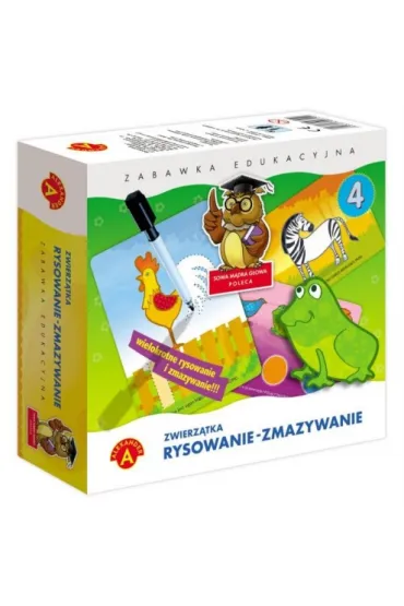 Sowa m�dra g�owa. Zwierz�tka. Rysowanie, zmazywanie Alexander