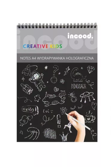 Notes wydrapywanka holograficzna A5 incood.