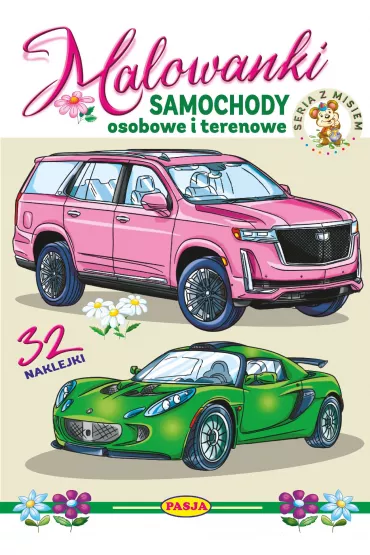 Samochody osobowe i terenowe. Malowanki. Seria z misiem - Ernest B��dowski, W�odzimierz Kruszewski