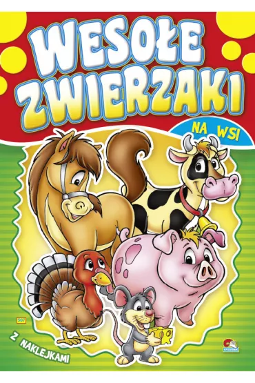 Kolorowanka z nkalejkami. Weso�e zwierzaki na wsi 507