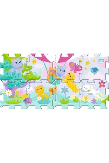 Puzzle Puzzlopianka Uk�adanka Kotki Psotki Trefl