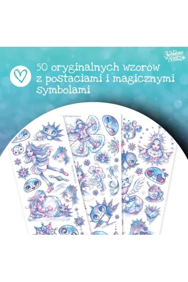 Tatua�e dla dzieci Iceana 50 szt Nebulous Stars