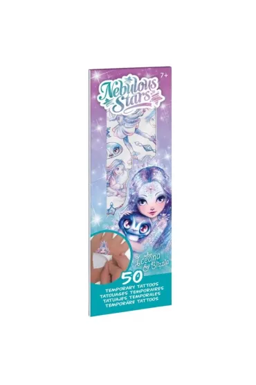 Tatua�e dla dzieci Iceana 50 szt Nebulous Stars