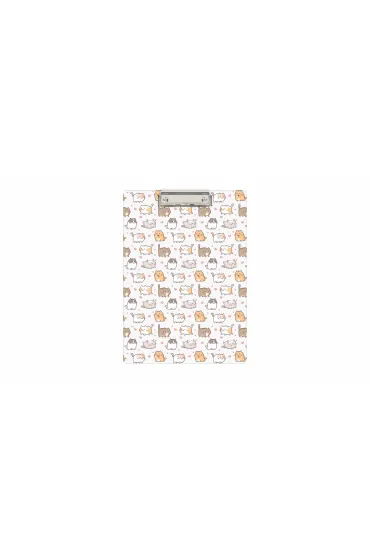 Clipboard A4 PVC Kittens BIURFOL KHN-01-35