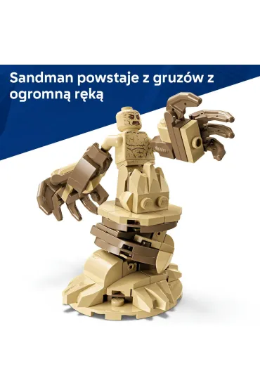 LEGO Super Heroes Epicka bitwa: Spider-Man kontra Sandman 76334
