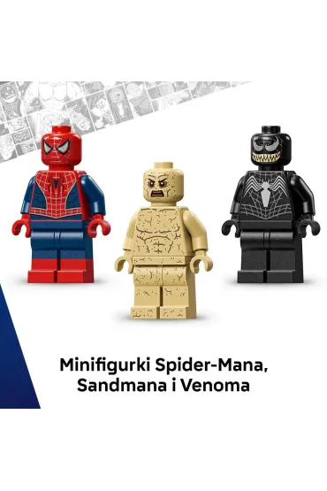 LEGO Super Heroes Epicka bitwa: Spider-Man kontra Sandman 76334