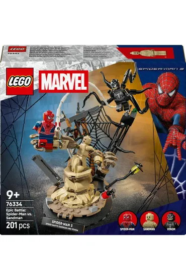 LEGO Super Heroes Epicka bitwa: Spider-Man kontra Sandman 76334