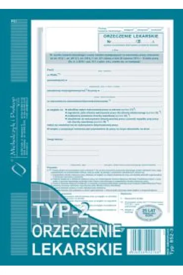 Za�wiadczene lekarskie 852-3