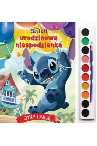 Czytam i maluj�. Urodzinowa niespodzianka. Disney Stitch