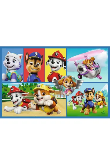 Puzzle 2x70 el. Psi Patrol rz�dzi Trefl