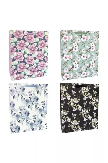 incood. Torba prezentowa 26x32 ja�min, czarny bez mix