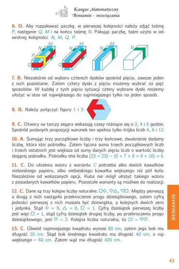Matematyka z weso�ym kangurem. �aczek, maluch, beniamin. Suplement
