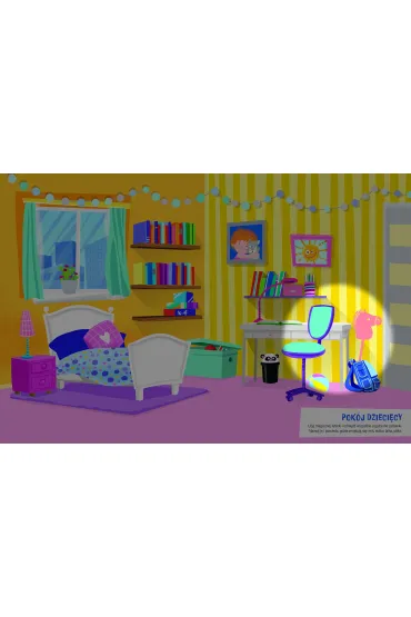 Odkrywaj dom z magiczn� latark� UV - Magdalena  M�odnicka