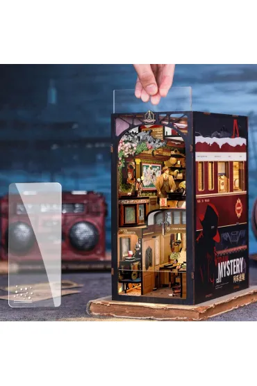 Puzzle Miniaturowy domek Book Nook Zagadka Orient Expressu Habarri