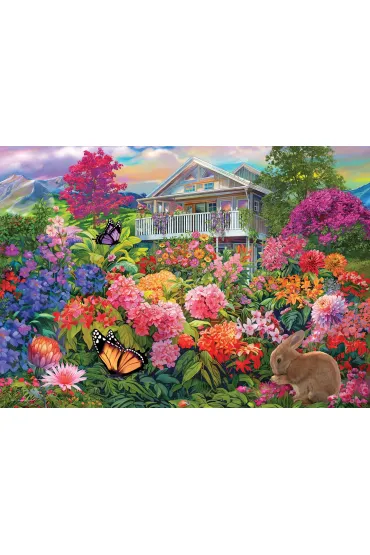 Puzzle 104 Bunny Garden by Chris Bigelow 6704-6023 Eurographics