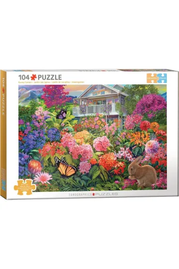 Puzzle 104 Bunny Garden by Chris Bigelow 6704-6023 Eurographics
