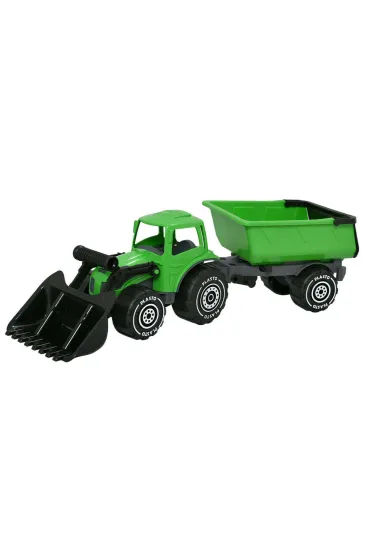 Koparka z przyczepk� 57cm zielona Tactic