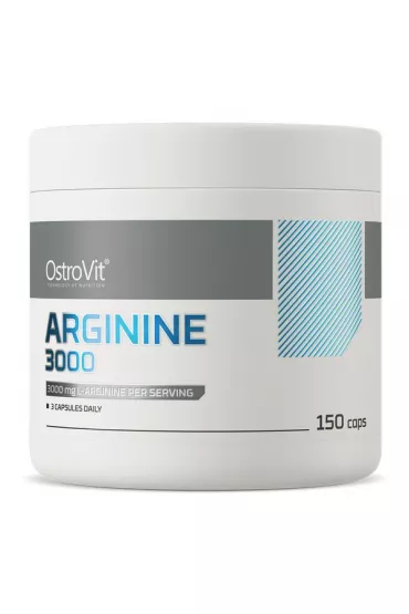 OstroVit Arginina 3000 mg suplement diety 150 kaps.