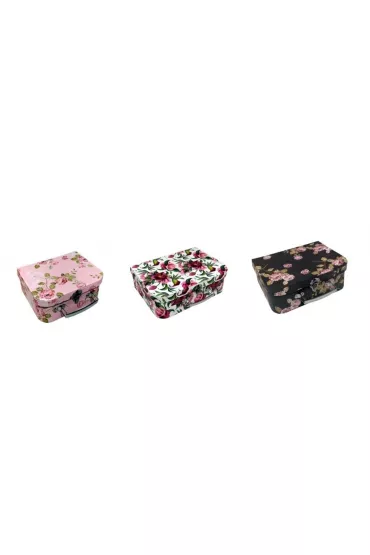 Ziemia Obiecana Walizka kuferek z r�czk� zamek mix 30.2x21.9x9.5 cm