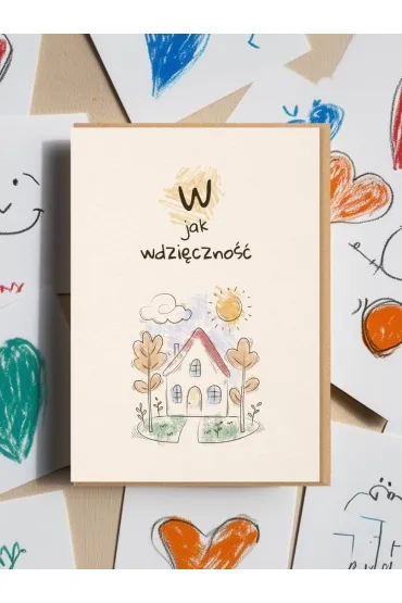 Karnet okoliczno�ciowy W jak wdzi�czno��