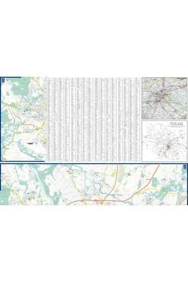 Wroc�aw foliowany plan miasta 1:22 500