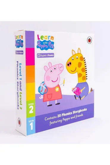 Learn with Peppa. 1-20 Tuckbox