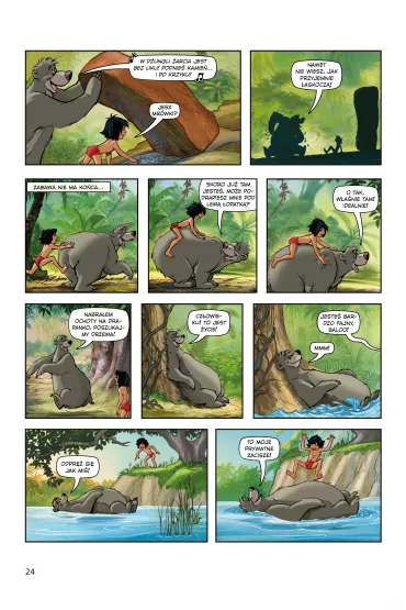 Klasyczne Ba�nie Disneya w komiksie Ksi�ga d�ungli. Klasyczne ba�nie Disneya - Silvia Dell'Amore, Carl Fallberg