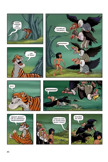 Klasyczne Ba�nie Disneya w komiksie Ksi�ga d�ungli. Klasyczne ba�nie Disneya - Silvia Dell'Amore, Carl Fallberg