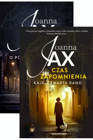 Pakiet Czas zapomnienia. Tomy 1-2: O p�nocy w Berlinie, Kair, czwarta rano - Joanna Jax